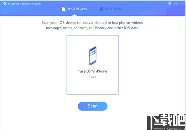 Magoshare iPhone Data Recovery下载,数据恢复,手机恢复,相片恢复