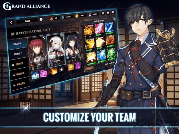 grand alliance游戏下载,grandalliance,卡牌手游,策略手游
